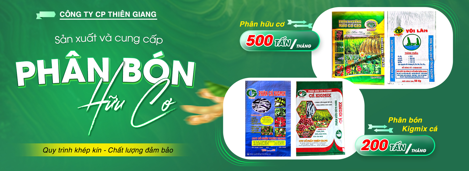 CÔNG TY CỔ PHẦN THIÊN GIANG